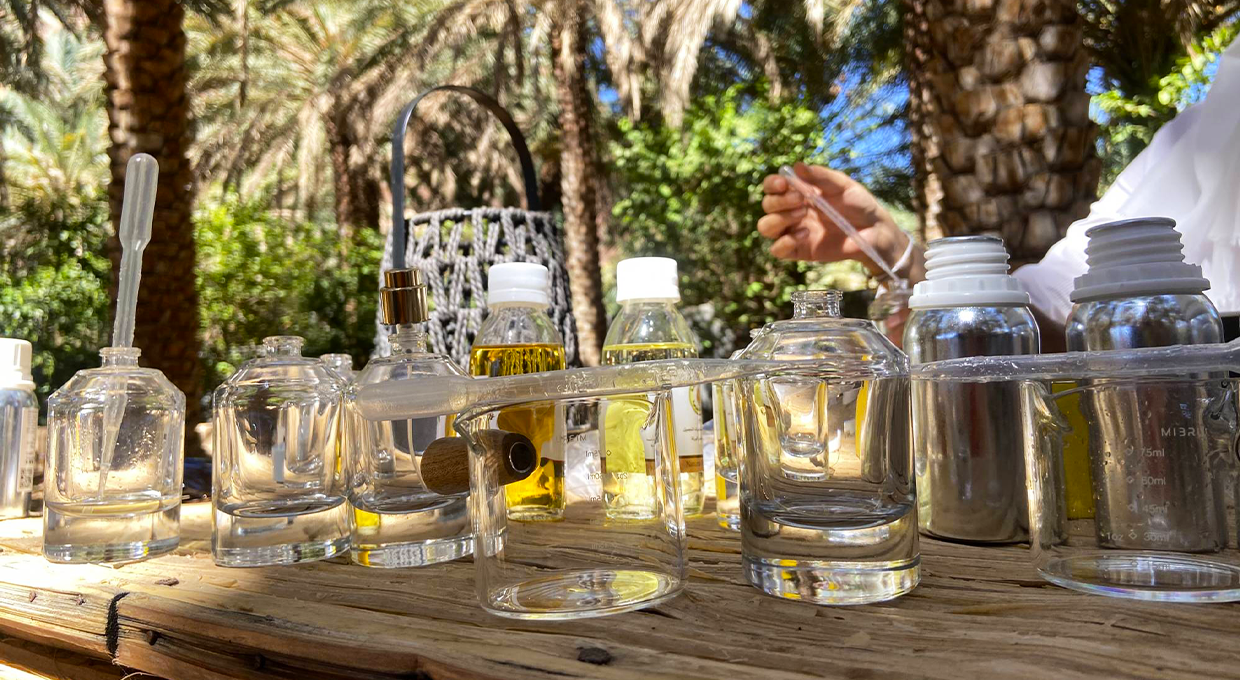 AlUla: Arabian Fragrance Blending and Lunch Experience 