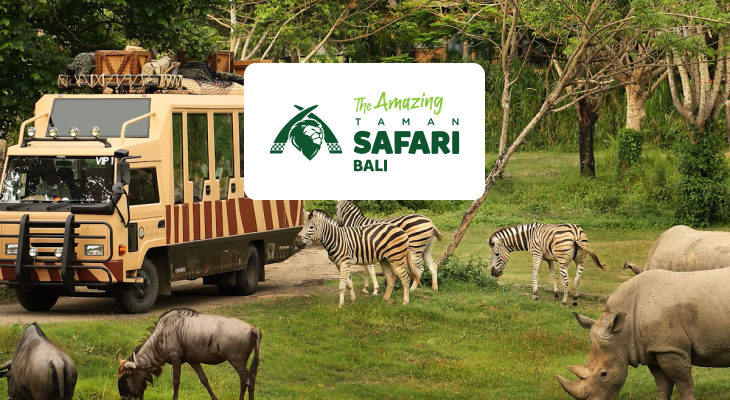 Jungle Hopper Ticket to Bali Safari and Marine Park with Animal Shows