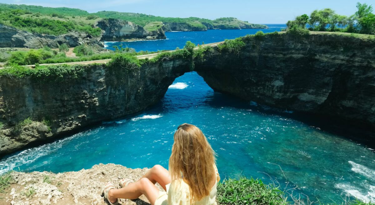 9-Hour Snorkel Adventure Cruise Aboard Speedboat at Nusa Penida Island