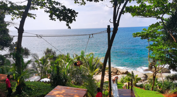 Phuket Rock Beach Swing with Visit More Attractions