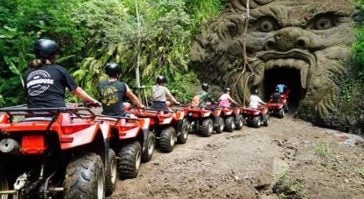 ATV Quad Bike and River Rafting with Lunch in Bali 