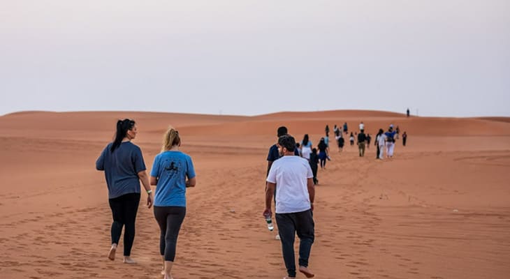 Camping and Overnight Trip Every Friday in the Red Sand in Riyadh