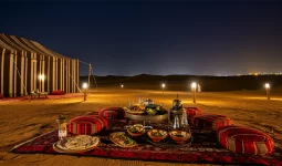 Over Night in Doha's Desert with Dinner& Breakfast 