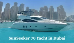 VIP Cruise for 2 hours on SunSeeker 70 Yacht in Dubai