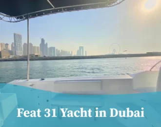 A Luxury Cruise Trip on a 31-Ft. Yacht in Dubai