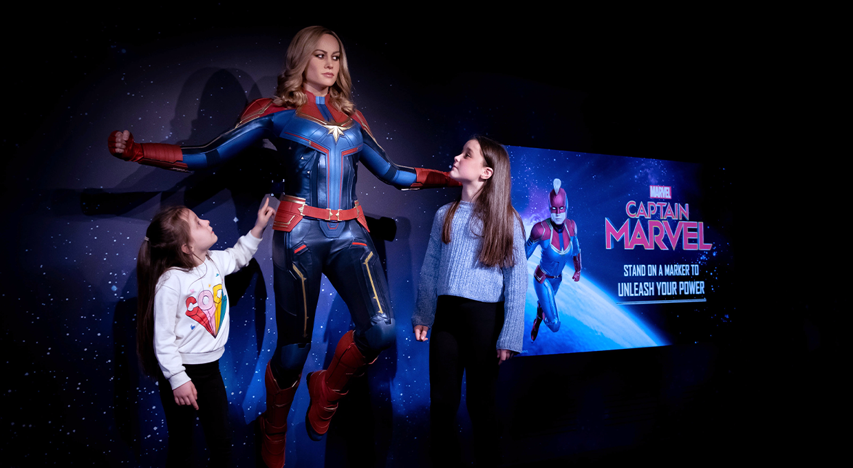 Ticket to Madame Tussauds London + Marvel 4D Experience 