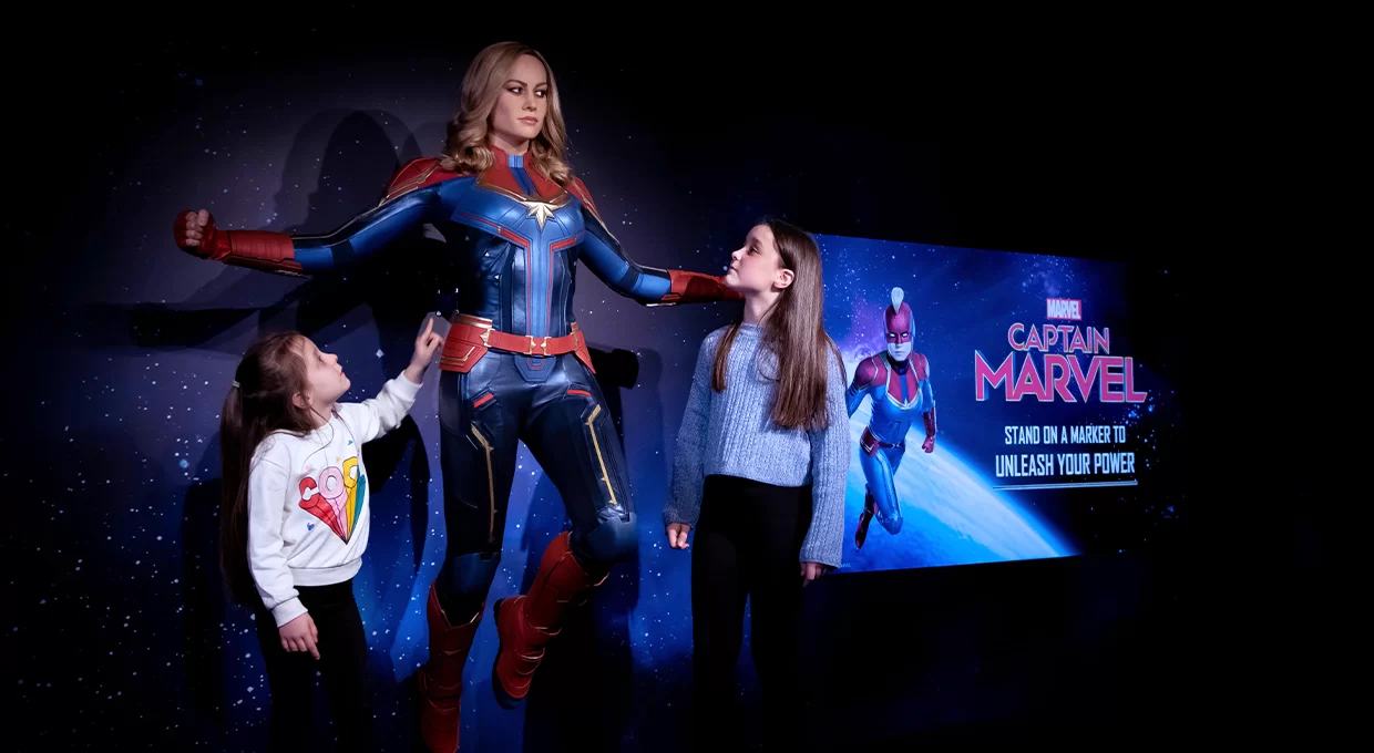 Ticket to Madame Tussauds London + Marvel 4D Experience 