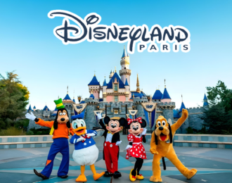 Entry Ticket to Disneyland® Park + Walt Disney Studios