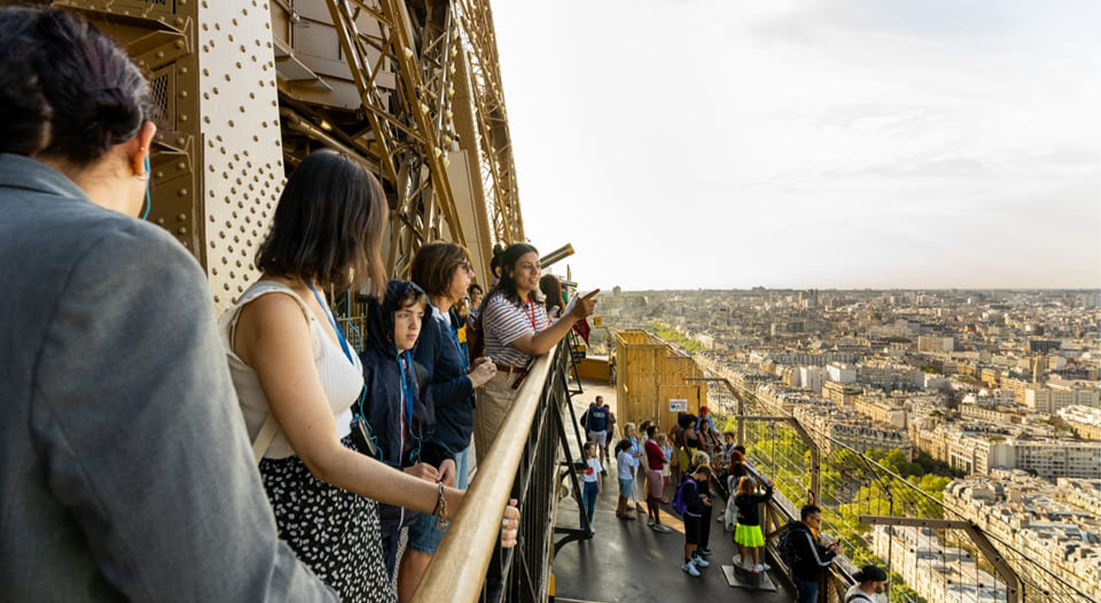 Eiffel Tower Entry Ticket with a Tour Guide