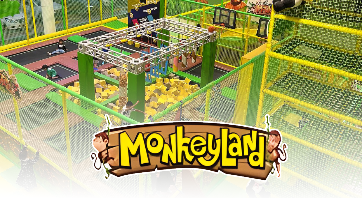 Entry Ticket to Monkey Land Al Yarmouk with a 10 SAR Discount