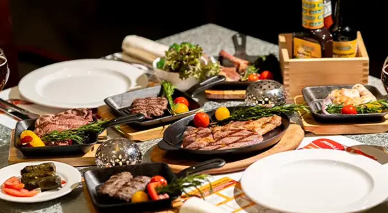 Butcher Night Buffet at Rotana Tent in Rosh Rayhaan by Rotana Hotel