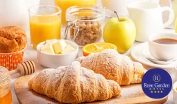  International Breakfast Buffet in Rose Garden Hotel 