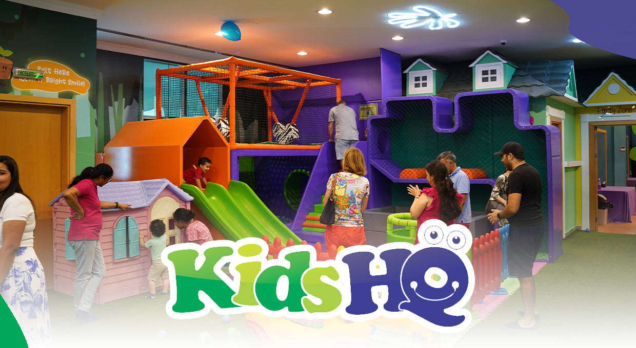 2 Hours Entry Ticket to Kids HQ at Al Barsha Dubai